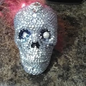 Handmade dazzled Decor skull